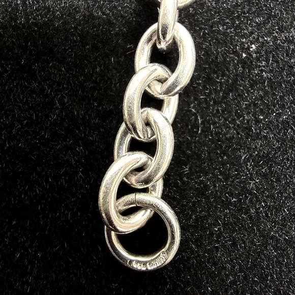 Sterling Chain Link Bracelet with Travel Charms 🌎 - Picture 8 of 8